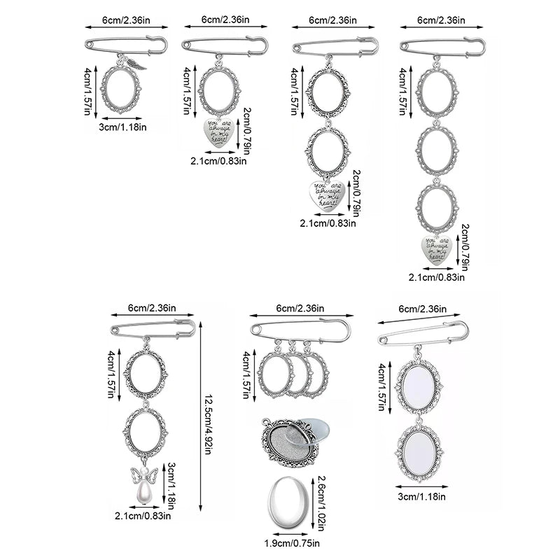 Photo Frame Pendant Wedding Favour