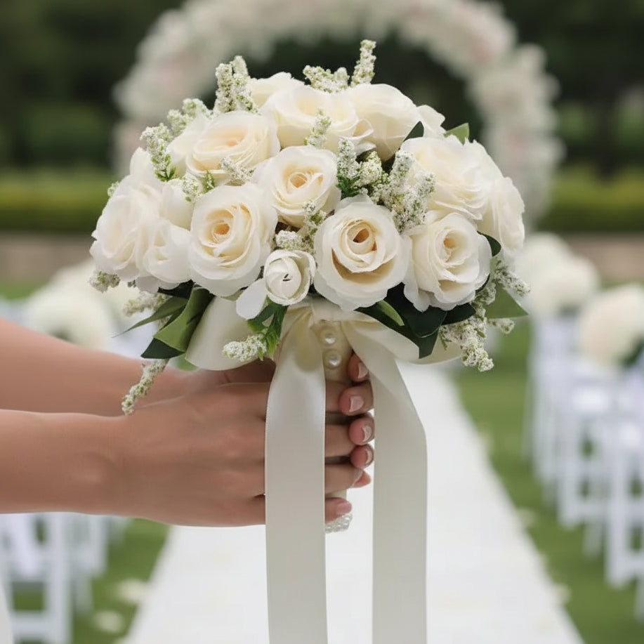 White Wedding Bouquet