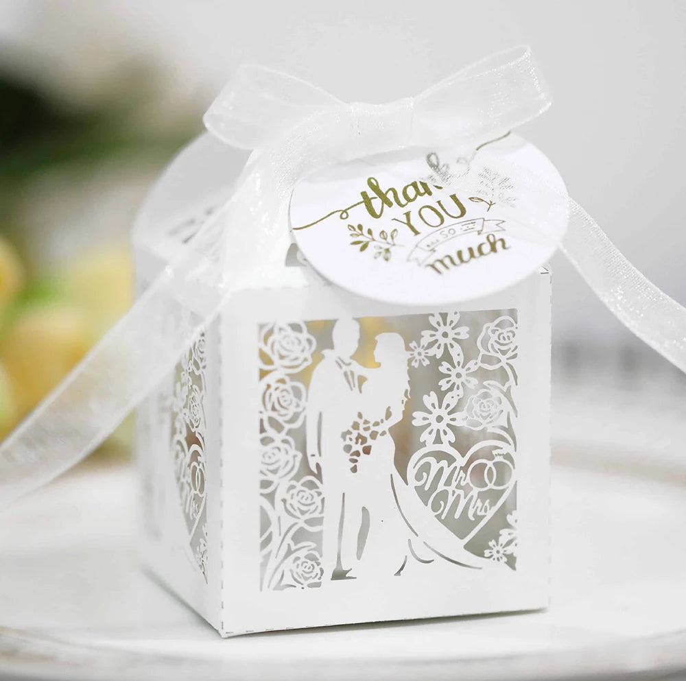 20 Rosary Bead Wedding Favour Sets