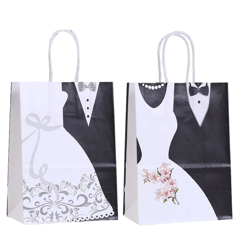 Bride & Groom Favour Bags