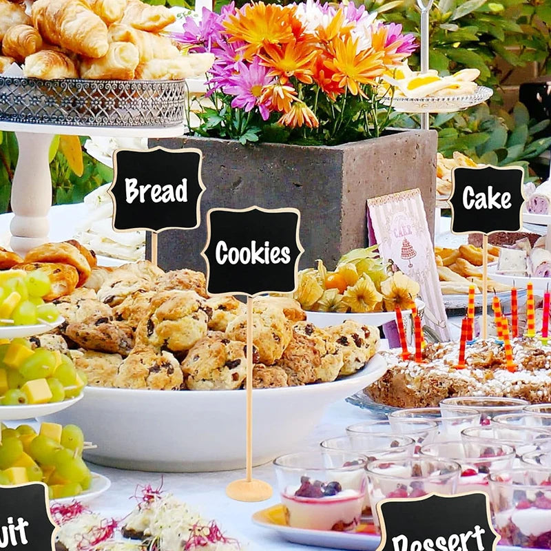 Chalkboard Table Number Signs