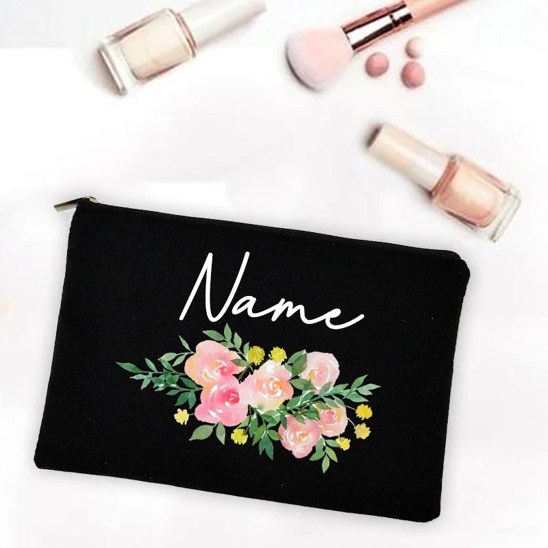 Personalised Bridal Party Make Up Bag