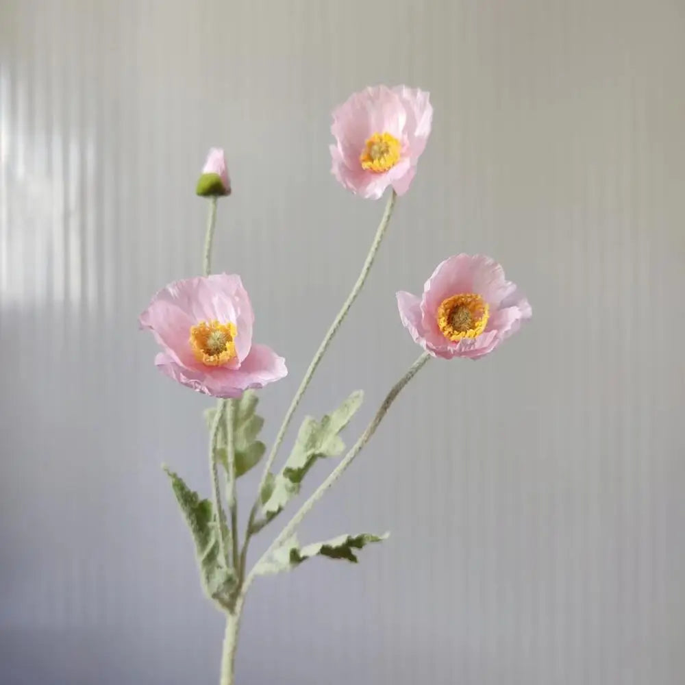 Poppy Artificial Flowers (Various Colours)