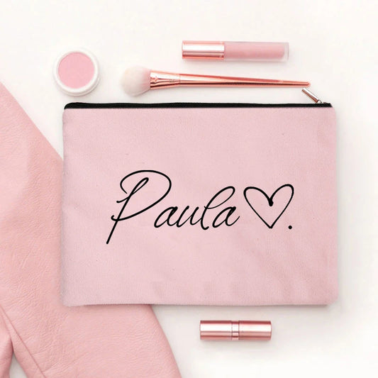 Personalised Bridal Party Make Up Bag