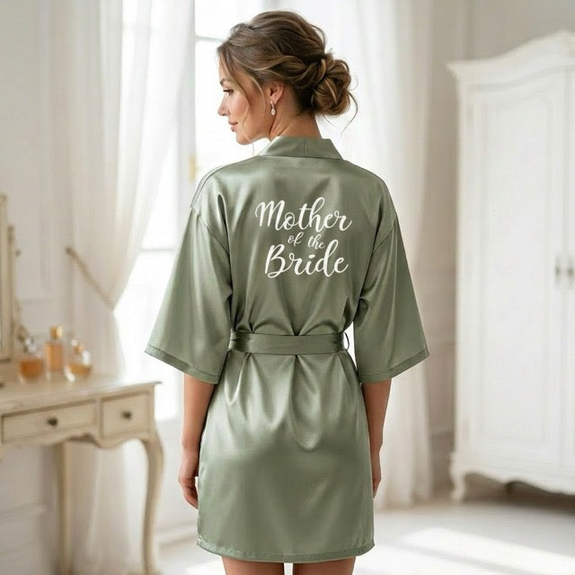Sage Green Bridal Party Robes