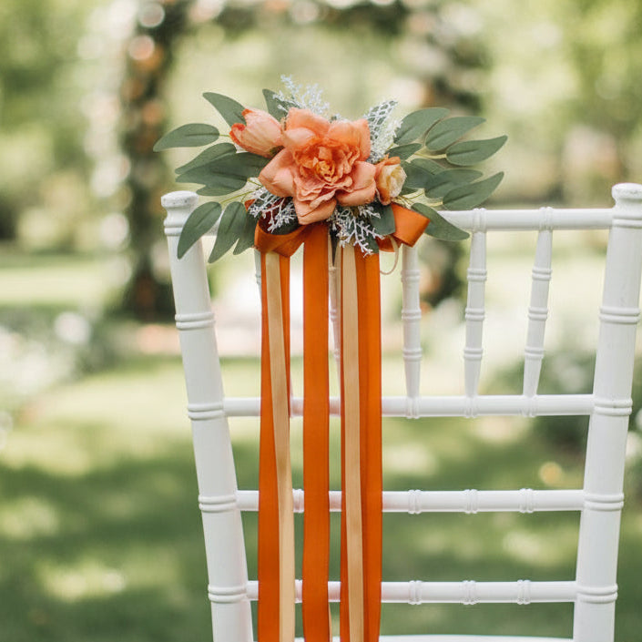 Floral Chair Decor (Pew Ends)