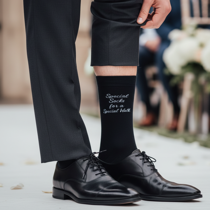 Father of the Bride Wedding Socks