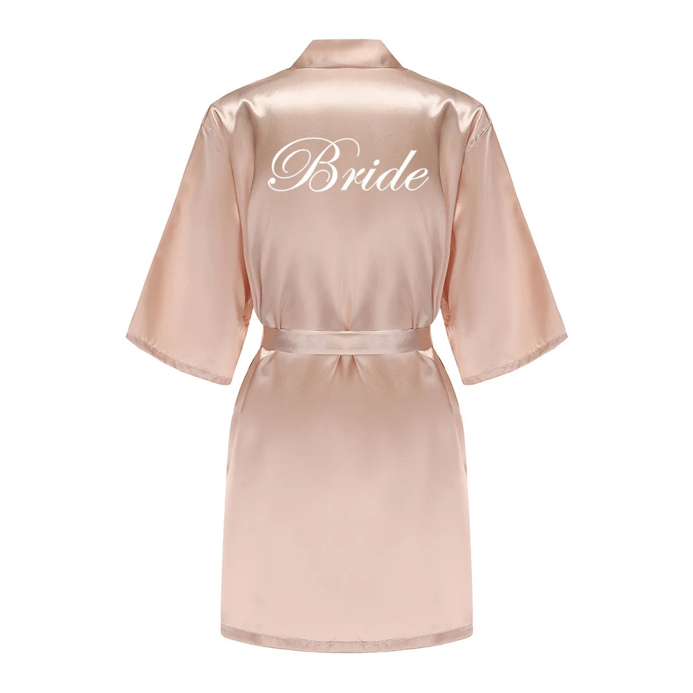 Champagne Bridal Party Robes