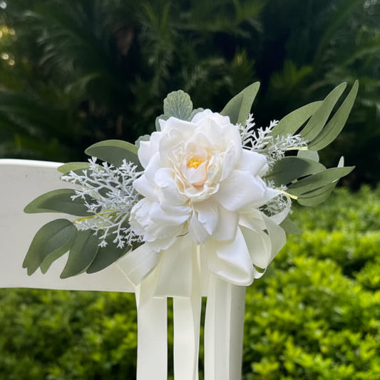 Floral Chair Decor (Pew Ends)