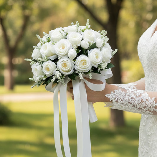White Wedding Bouquet
