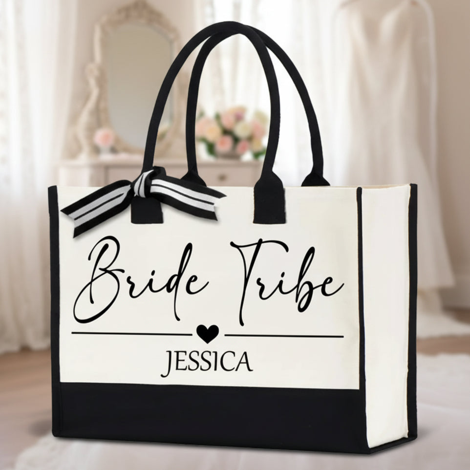 Personalised Name Bridal Party Bag