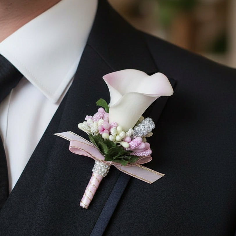 Calla Lily Buttonholes