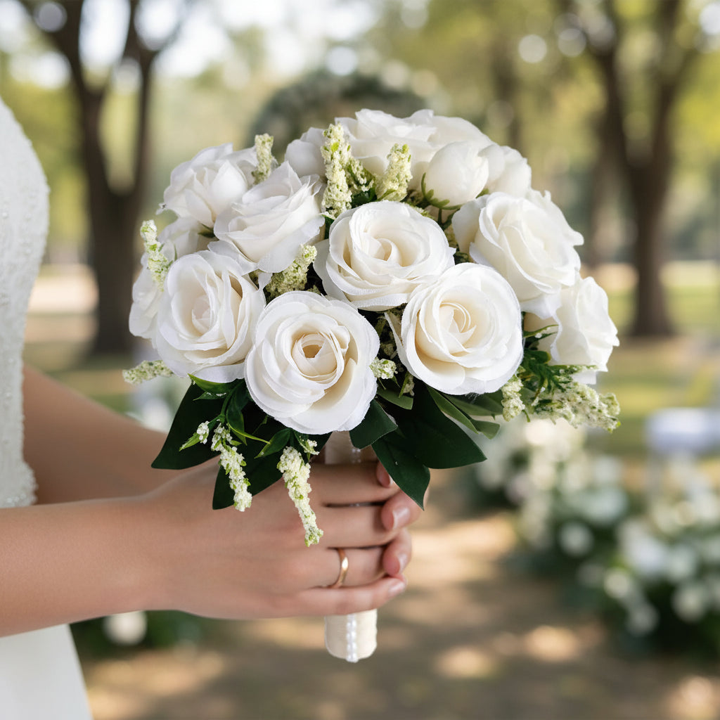 White Wedding Bouquet