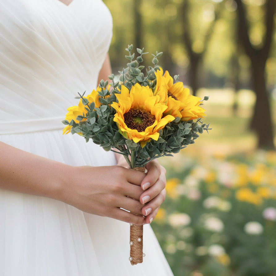 Sunflower Wedding Bouquet