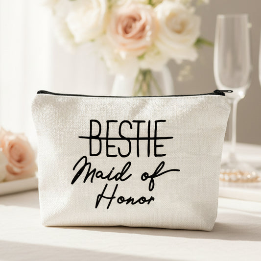 Maid of Honor Make Up Bag