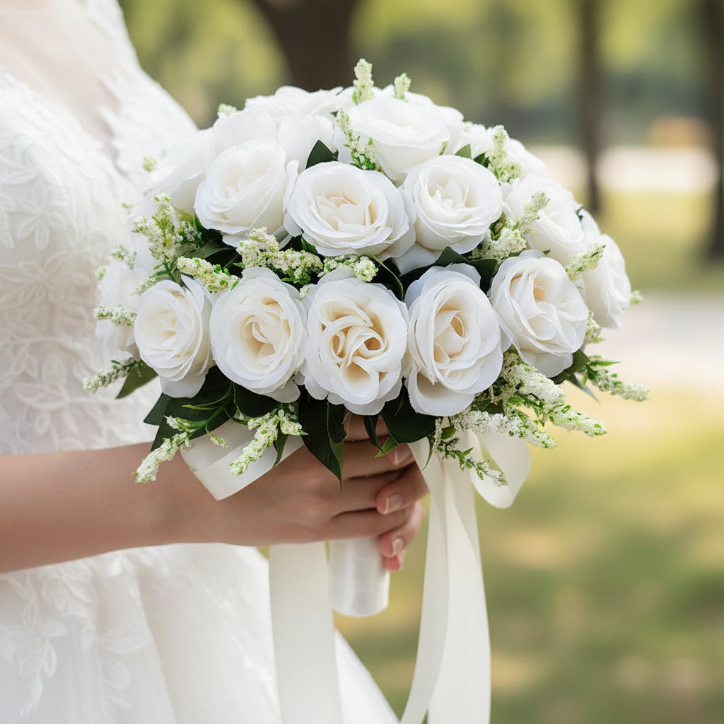White Wedding Bouquet