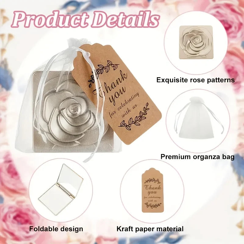 5 Makeup Mirror Wedding Favour Sets