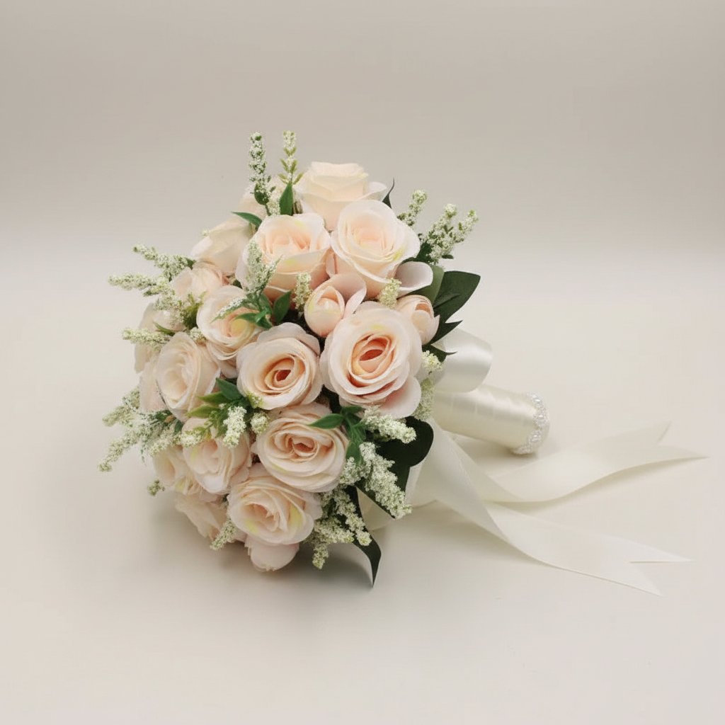 Champagne Wedding Bouquet