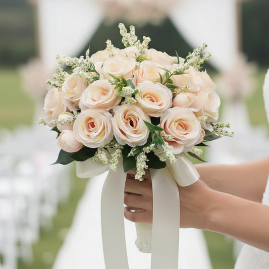 Champagne Wedding Bouquet