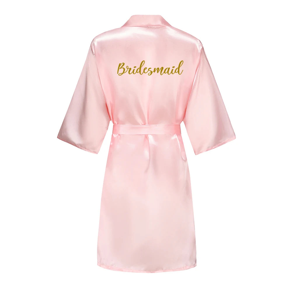 Baby Pink Bridal Party Robes