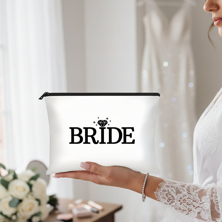 Bride & Groom Cosmetic Bag