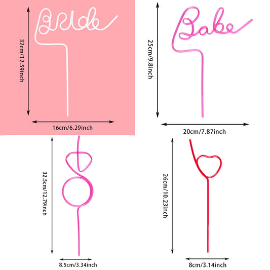 Wedding Straws
