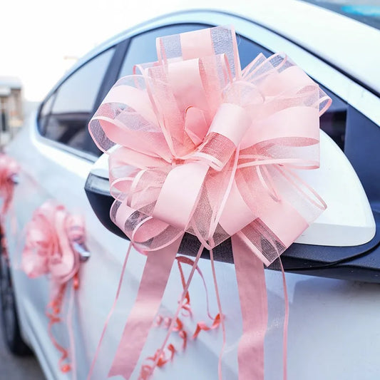 Wedding Car Bow Ribbons
