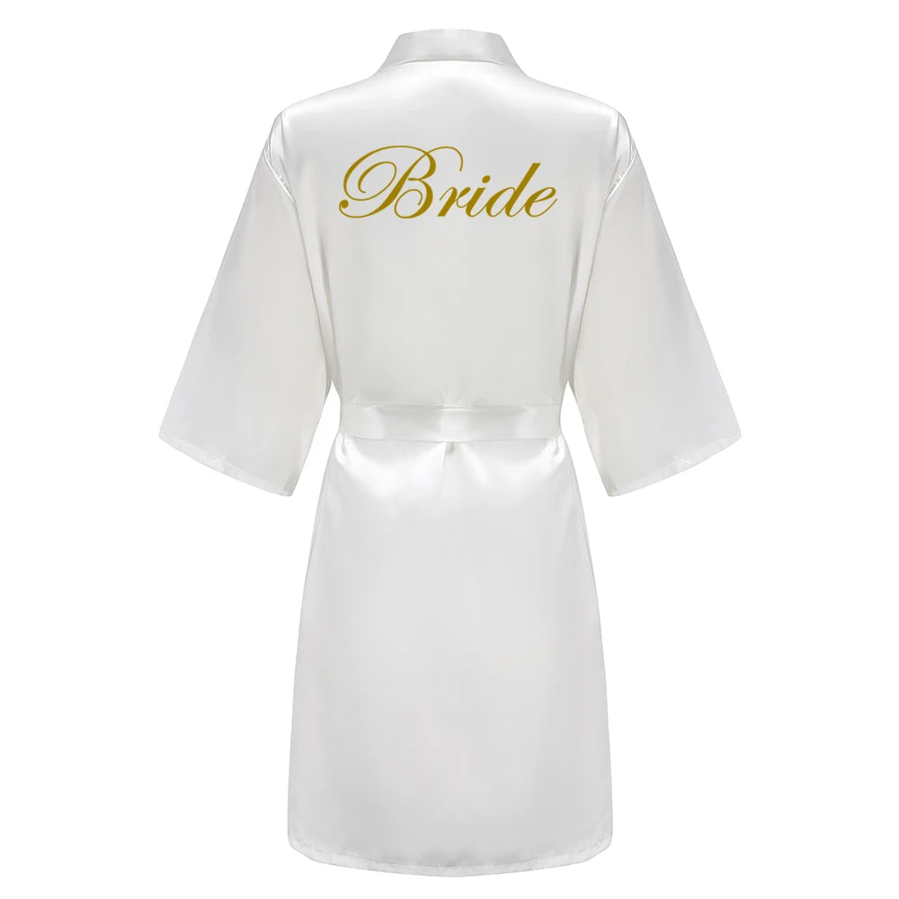 Wine Red Bridal Party Robes