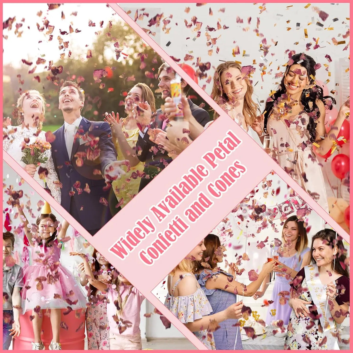 Biodegradable Natural Flower Petal Confetti