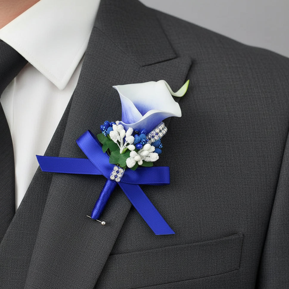 Calla Lily Buttonholes