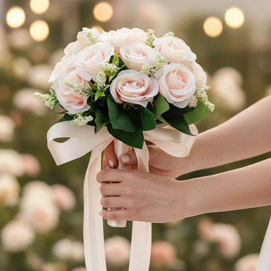 Champagne Wedding Bouquet