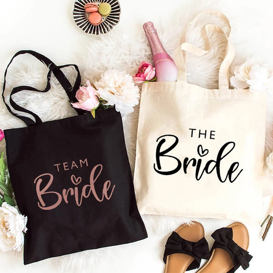 Team Bride tote bag for bridesmaid gift