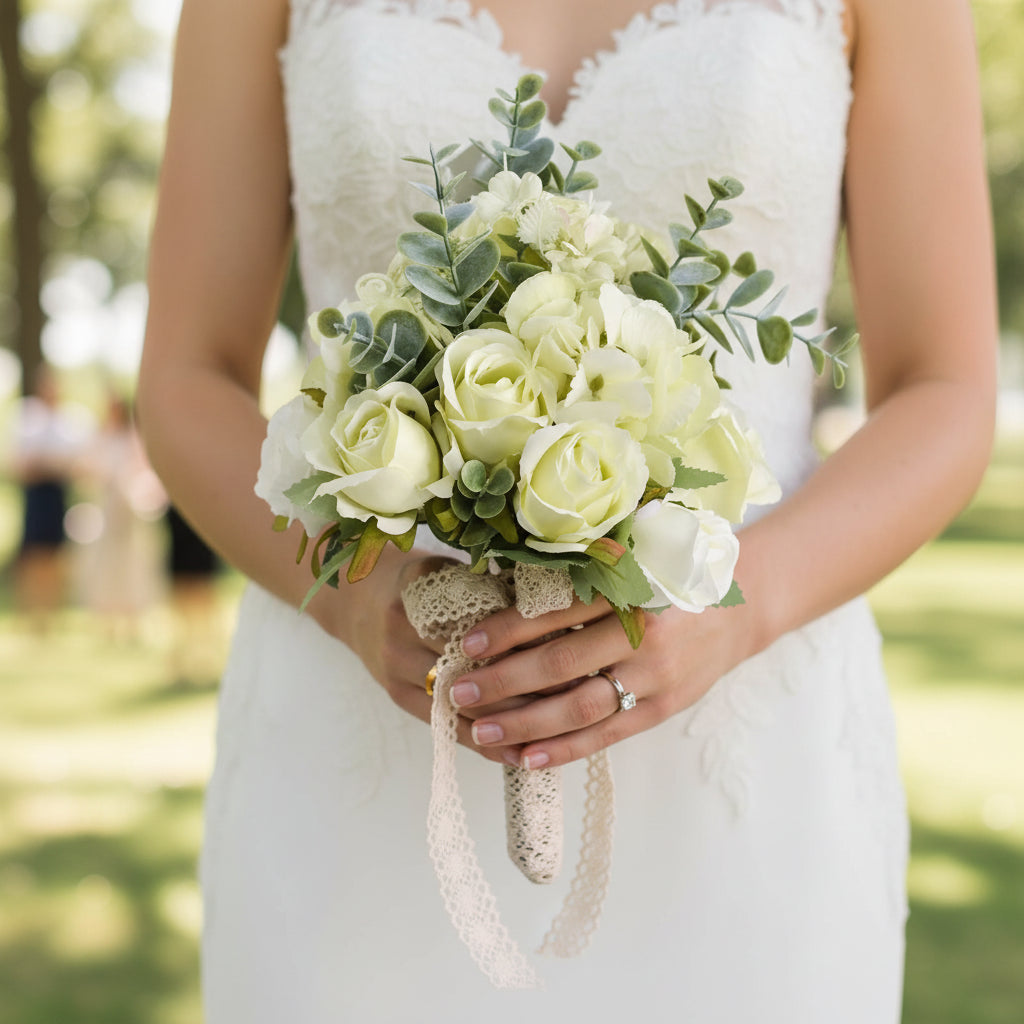 White Wedding Bouquet