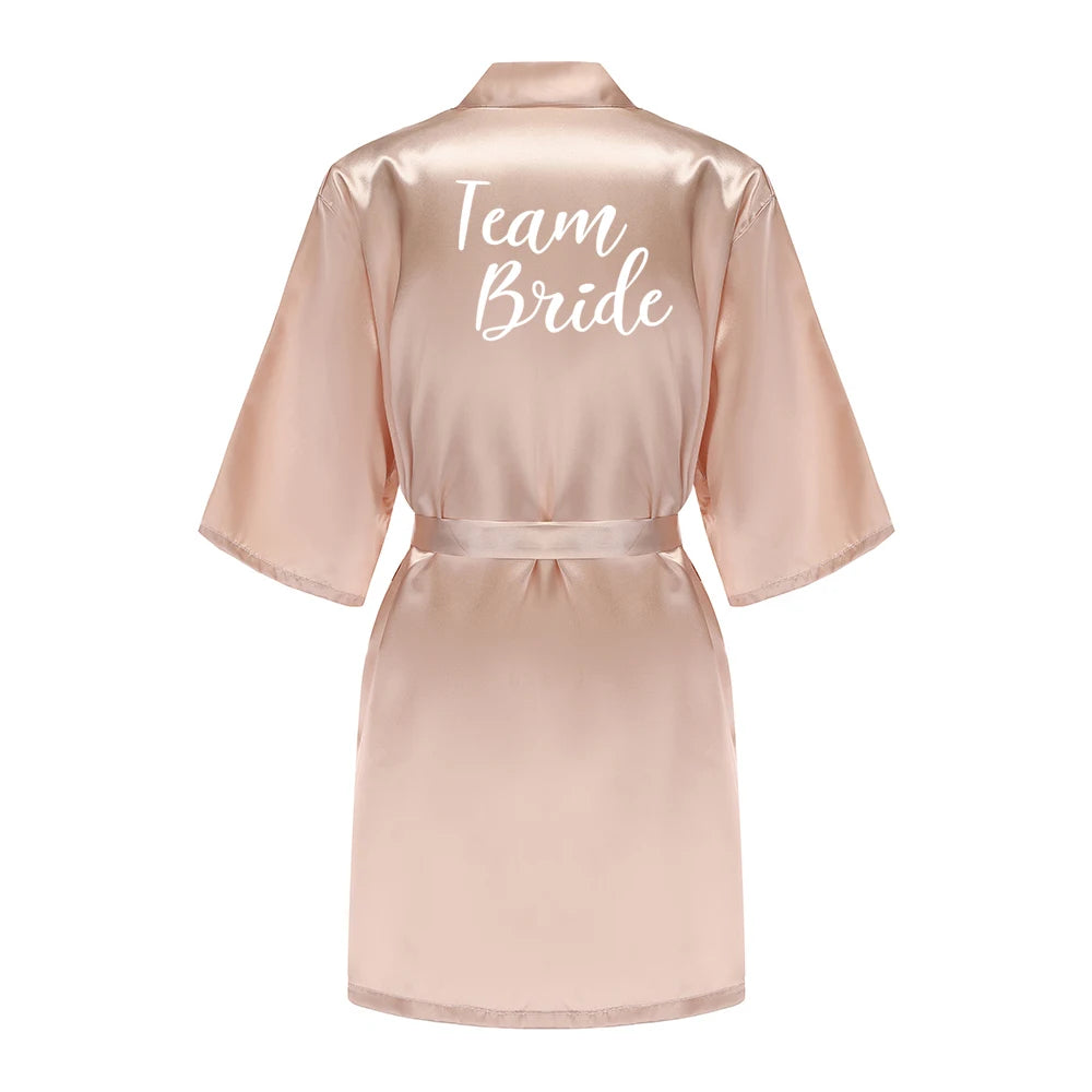 Champagne Bridal Party Robes