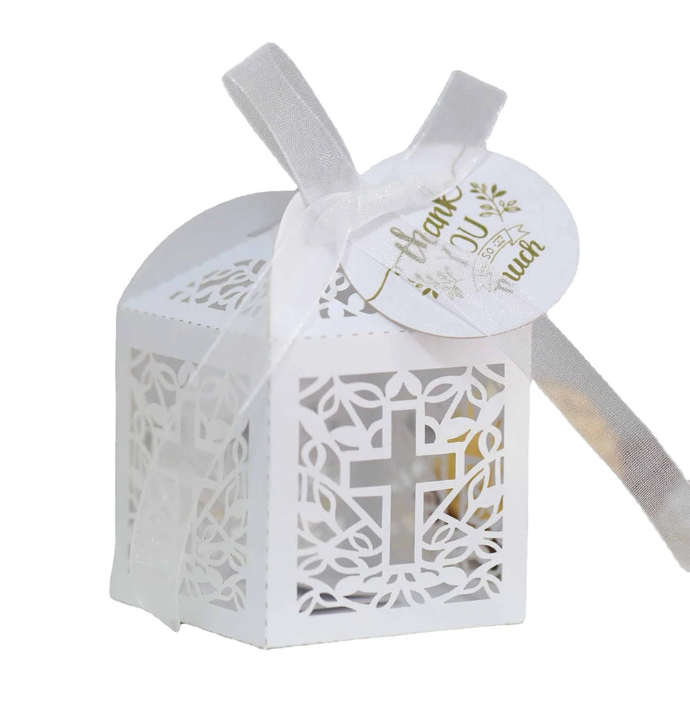 20 Rosary Bead Wedding Favour Sets