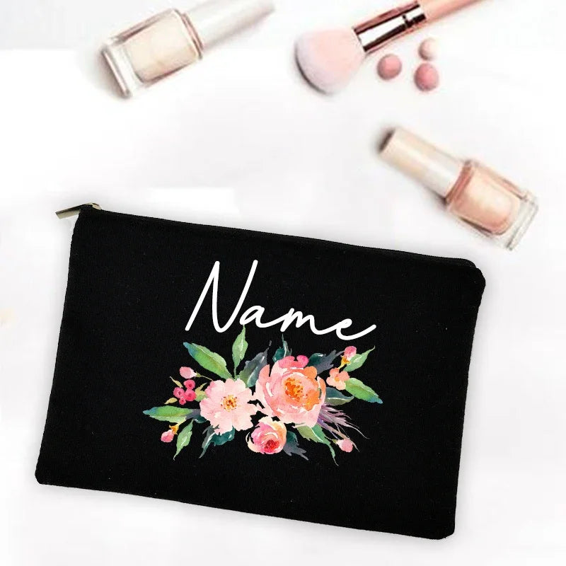 Personalised Bridal Party Make Up Bag