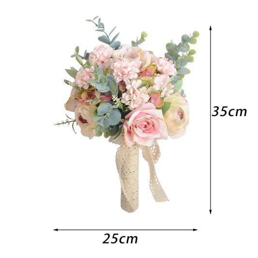 Pink & Champagne Wedding Bouquet