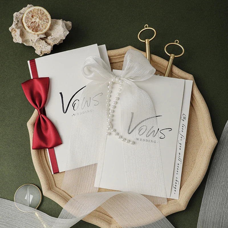 Wedding Vows Cards