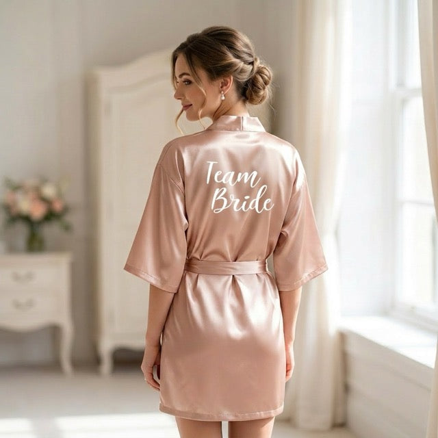 Champagne Bridal Party Robes