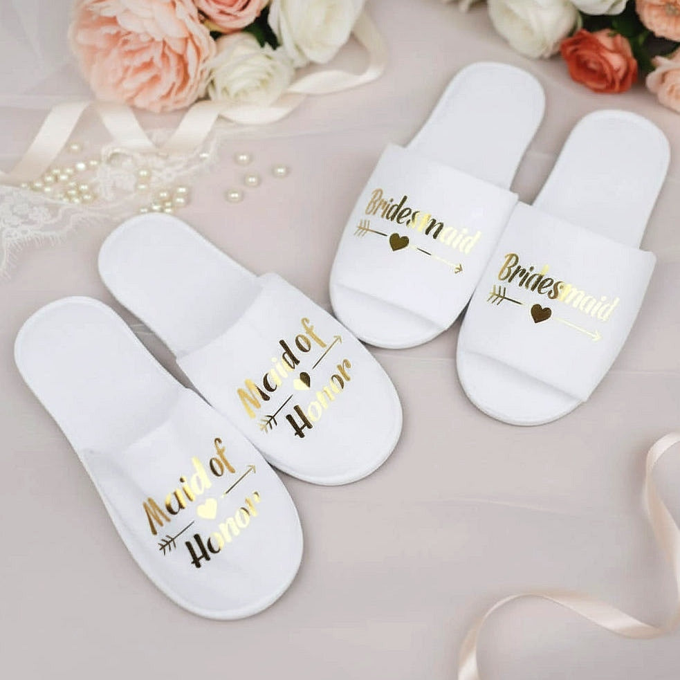 Bridal Party Slippers