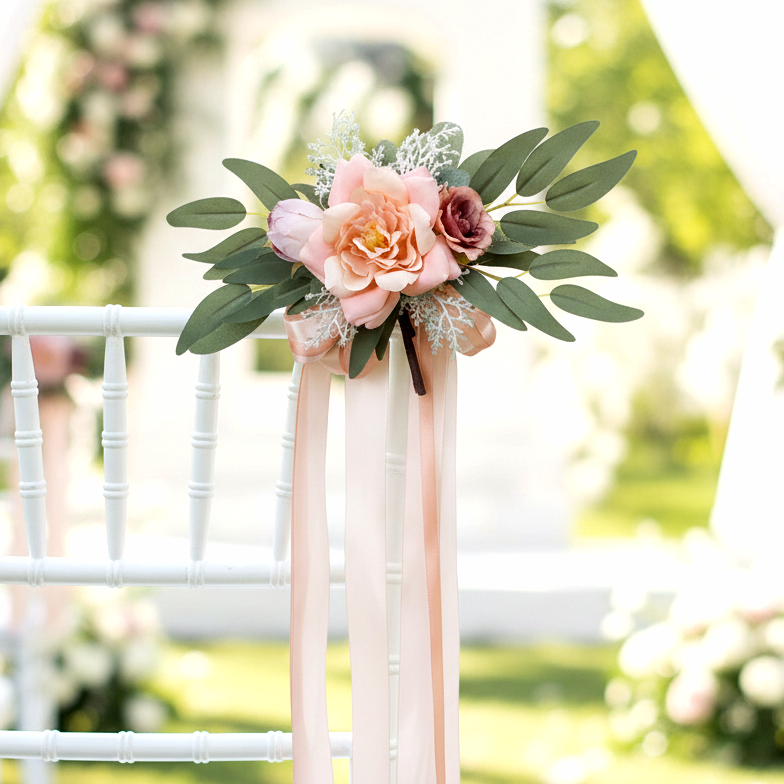 Floral Chair Decor (Pew Ends)