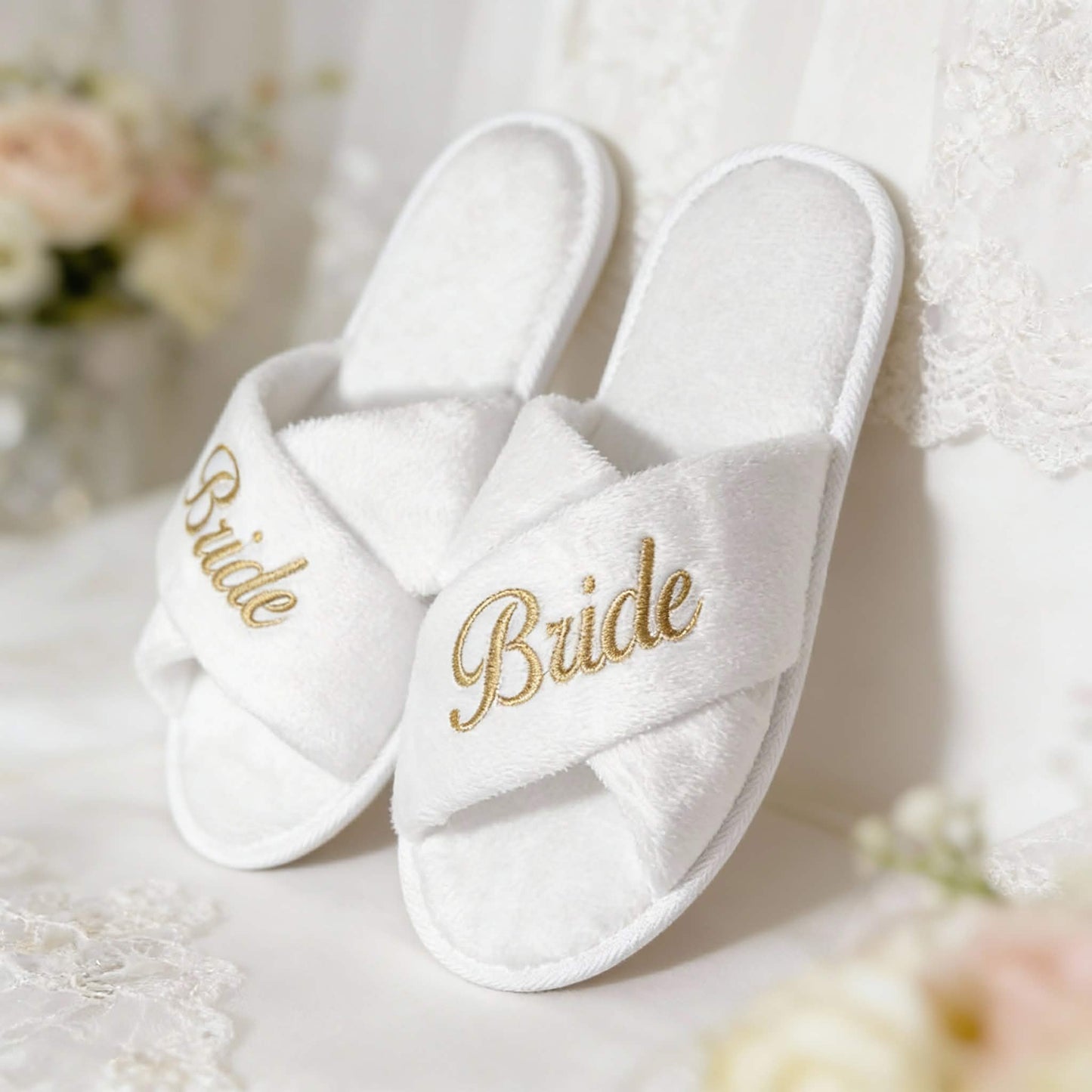 Luxury Bridal Party Slippers